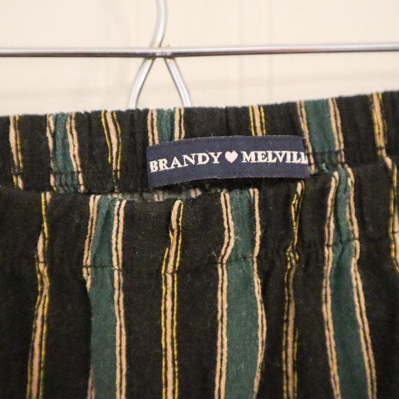 Brandy Melville Striped Frankie Pants - Picture 3 of 4